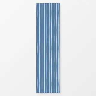 Tischläufer azur blau