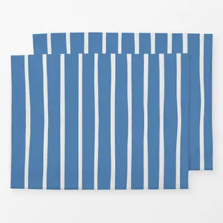 Tischset azur blau