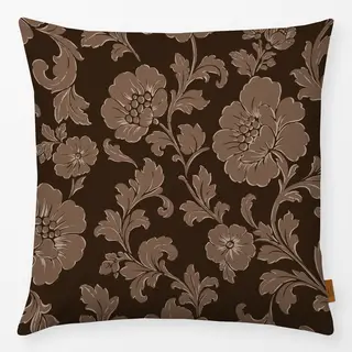 Kissen mocha braun