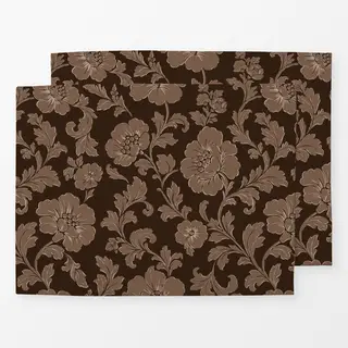 Tischset mocha braun