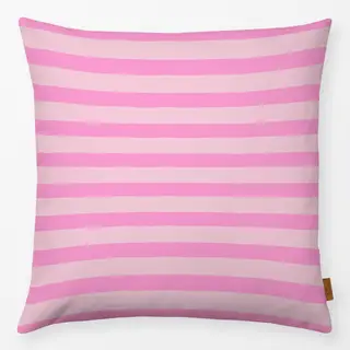 Kissen Querstreifen rosa pink