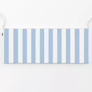 Bankauflage Sommer Cabana Steifen hellblau