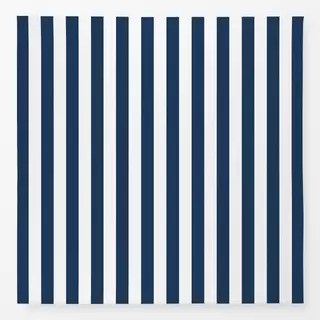 Tischdecke Sommer Cabana Steifen navy
