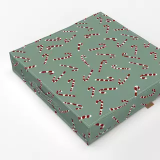Bodenkissen So Zuckerstangen granite green