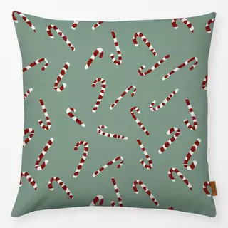 Kissen So Zuckerstangen granite green