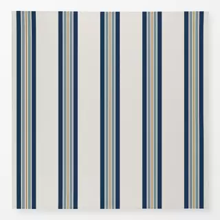 Tischdecke Streifen vertical blau beige