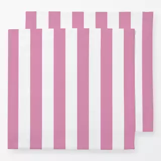 Servietten cabana stripes - rosa