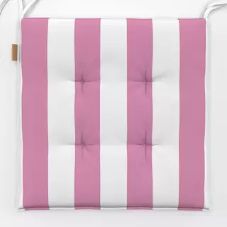 Sitzkissen cabana stripes - rosa
