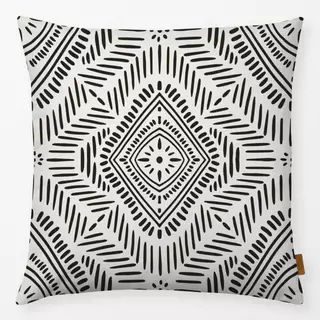 Kissen Boho Medallion Black