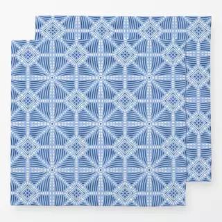 Servietten summer tile - blue