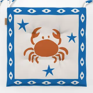 Sitzkissen greek crab