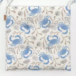 Sitzkissen crabs and shells
