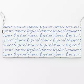 Bankauflage Tropical Summer blau