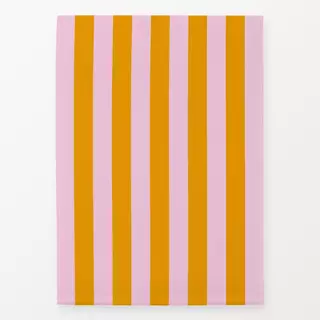 Geschirrtücher cabana stripes - rosa orange