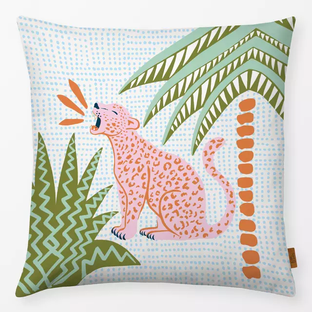 Kissen Modern safari leopard von Vivian Hasenclever