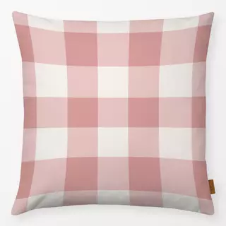 Kissen Gingham Altrosa