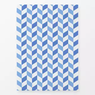 Geschirrtücher chevron - blue and white