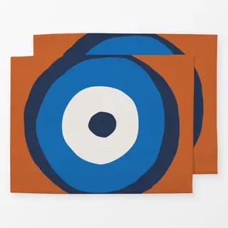 Tischset lucky eye symbol