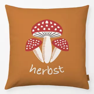 Kissen Herbst Pilze