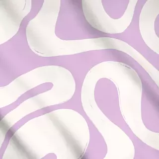 Meterware Swirl purple