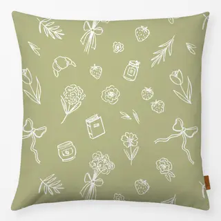 Kissen Slow Life Green