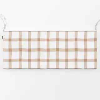 Bankauflage Autumnal plaid I