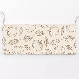 Bankauflage Pumpkins and Leaves