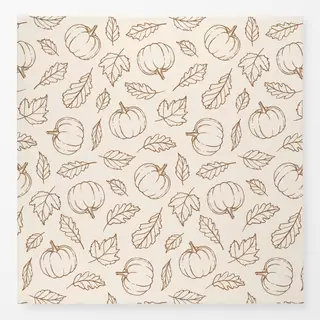 Tischdecke Pumpkins and Leaves