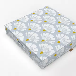 Bodenkissen Daisies blue