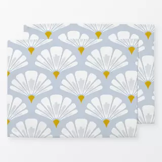 Tischset Daisies blue
