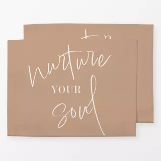 Tischset Nurture your soul