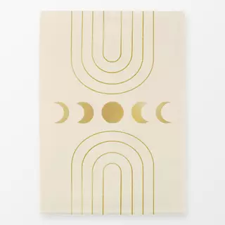 Geschirrtücher Gold Moon Phases