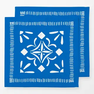 Servietten Azulejo Sintra Blue