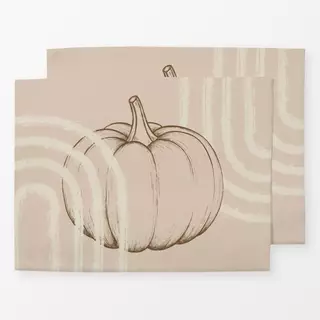 Tischset Pumpkin