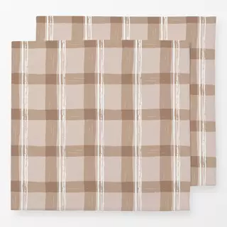 Servietten Autumnal plaid II