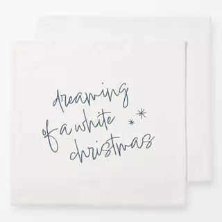 Servietten White Christmas
