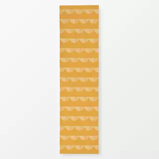Tischläufer Half Circle Stripes Yellow