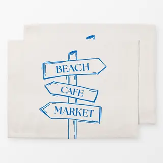 Tischset Beach walk