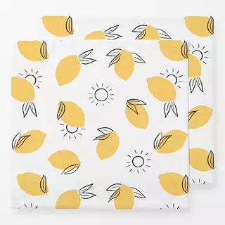 Servietten Lemons and Sunshine