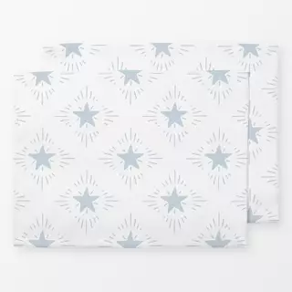 Tischset Shining Stars - White