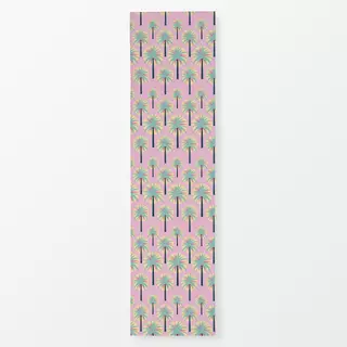 Tischläufer Retro Palms pink