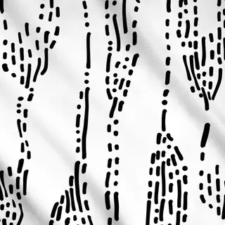Meterware Punkte und Linien