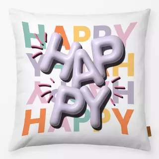 Kissen Happy