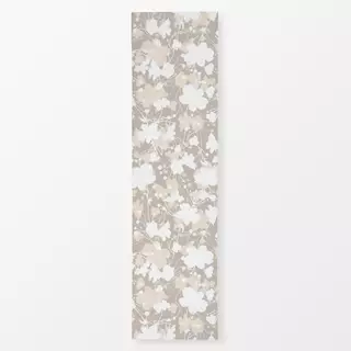 Tischläufer Blumenmuster beige
