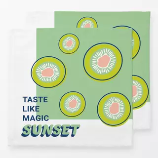 Servietten Magic sunset