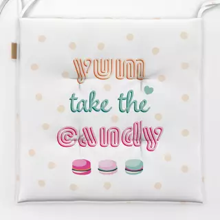 Sitzkissen yum take the candy
