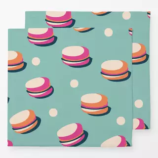 Servietten Macarons
