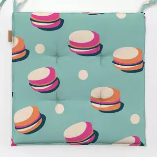 Sitzkissen Macarons