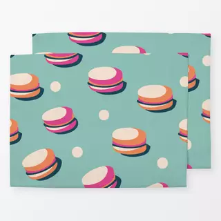 Tischset Macarons
