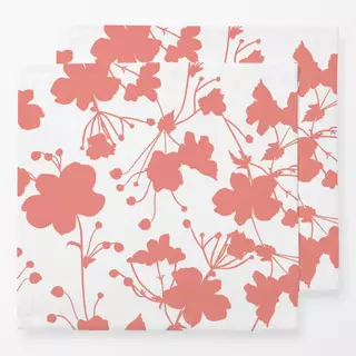 Servietten Blumenmuster